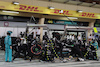 GP BAHRAIN, George Russell (GBR) Mercedes AMG F1 W14 makes a pit stop.
05.03.2023. Formula 1 World Championship, Rd 1, Bahrain Grand Prix, Sakhir, Bahrain, Gara Day.
- www.xpbimages.com, EMail: requests@xpbimages.com © Copyright: XPB Images