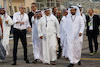 GP BAHRAIN, (L to R): Stefano Domenicali (ITA) Formula One President e CEO with Muhammed Al Khalifa (BRN) Bahrain Circuit Chairman; Crown Prince Shaikh Salman bin Isa Hamad Al Khalifa (BRN); e Mohammed Bin Sulayem (UAE) FIA President on the grid.
05.03.2023. Formula 1 World Championship, Rd 1, Bahrain Grand Prix, Sakhir, Bahrain, Gara Day.
- www.xpbimages.com, EMail: requests@xpbimages.com © Copyright: Moy / XPB Images