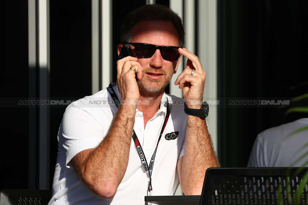 GP BAHRAIN, Christian Horner (GBR) Red Bull Racing Team Principal.

02.03.2023. Formula 1 World Championship, Rd 1, Bahrain Grand Prix, Sakhir, Bahrain, Preparation Day.

- www.xpbimages.com, EMail: requests@xpbimages.com © Copyright: Batchelor / XPB Images