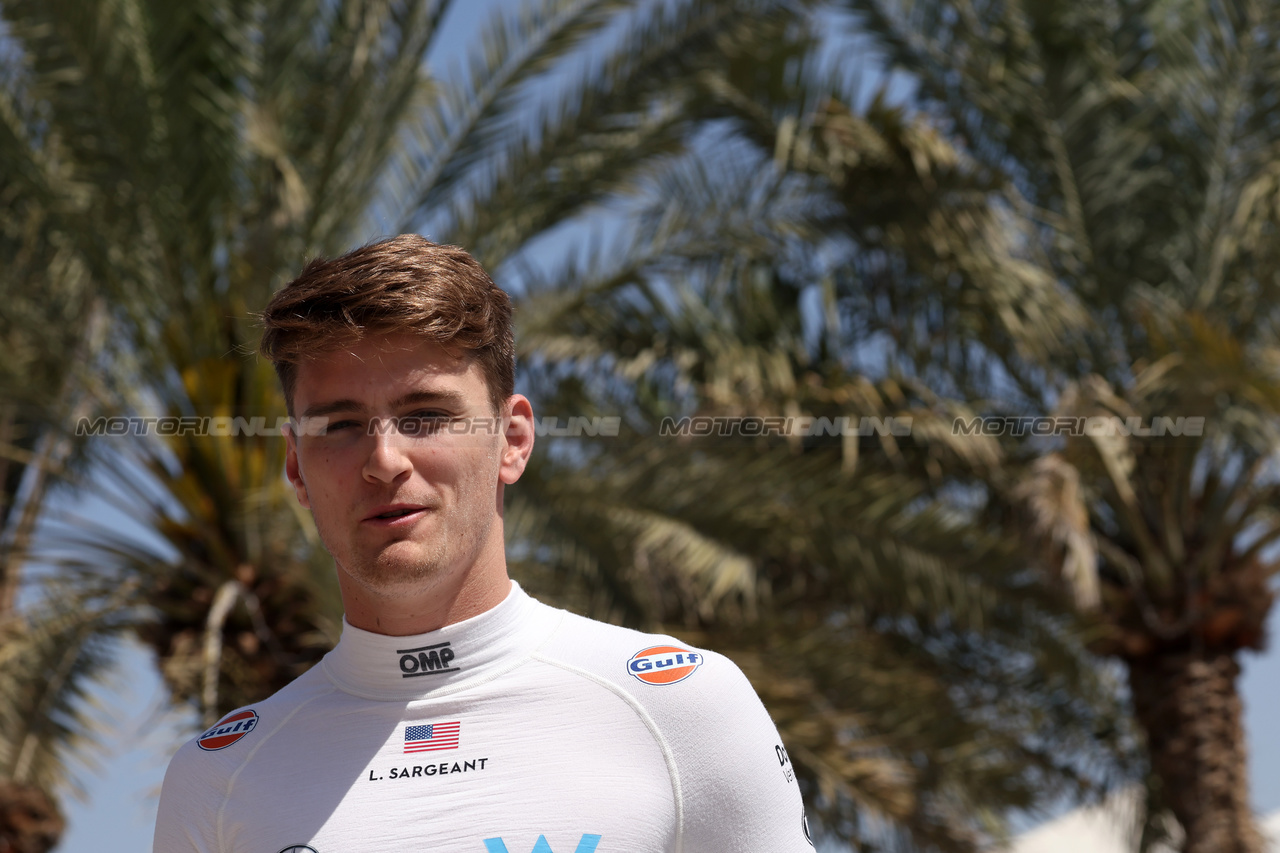 GP BAHRAIN, Logan Sargeant (USA) Williams Racing.

02.03.2023. Formula 1 World Championship, Rd 1, Bahrain Grand Prix, Sakhir, Bahrain, Preparation Day.

- www.xpbimages.com, EMail: requests@xpbimages.com © Copyright: Bearne / XPB Images