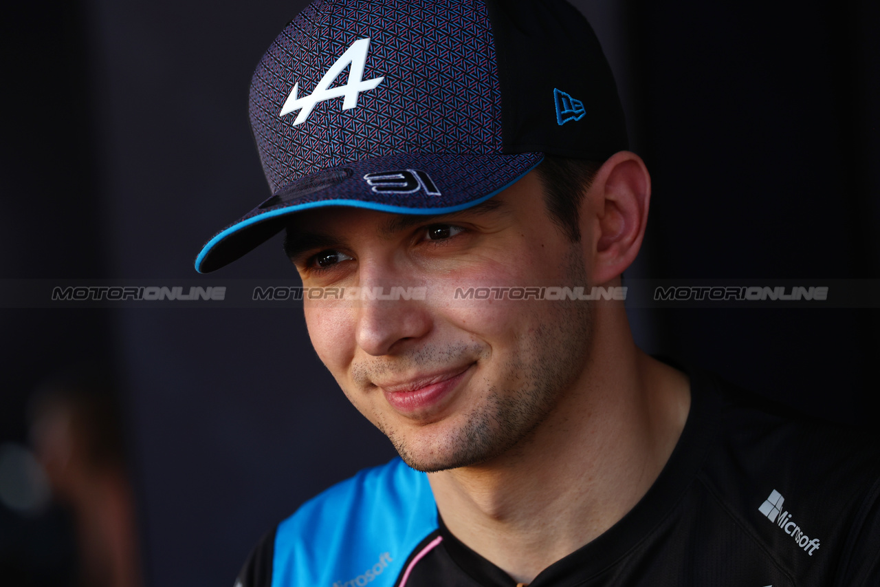 GP BAHRAIN, Esteban Ocon (FRA) Alpine F1 Team.

02.03.2023. Formula 1 World Championship, Rd 1, Bahrain Grand Prix, Sakhir, Bahrain, Preparation Day.

 - www.xpbimages.com, EMail: requests@xpbimages.com © Copyright: Coates / XPB Images