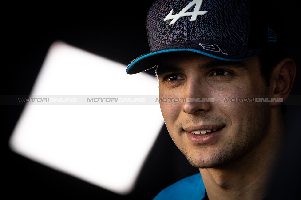GP BAHRAIN, Esteban Ocon (FRA) Alpine F1 Team.

02.03.2023. Formula 1 World Championship, Rd 1, Bahrain Grand Prix, Sakhir, Bahrain, Preparation Day.

- www.xpbimages.com, EMail: requests@xpbimages.com © Copyright: Bearne / XPB Images