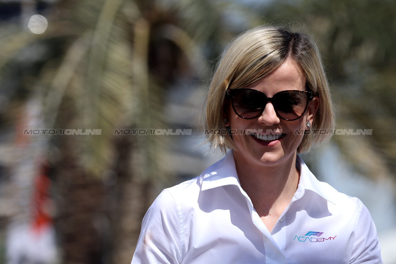 GP BAHRAIN, Susie Wolff (GBR) F1 Academy Managing Director.

02.03.2023. Formula 1 World Championship, Rd 1, Bahrain Grand Prix, Sakhir, Bahrain, Preparation Day.

- www.xpbimages.com, EMail: requests@xpbimages.com © Copyright: Bearne / XPB Images