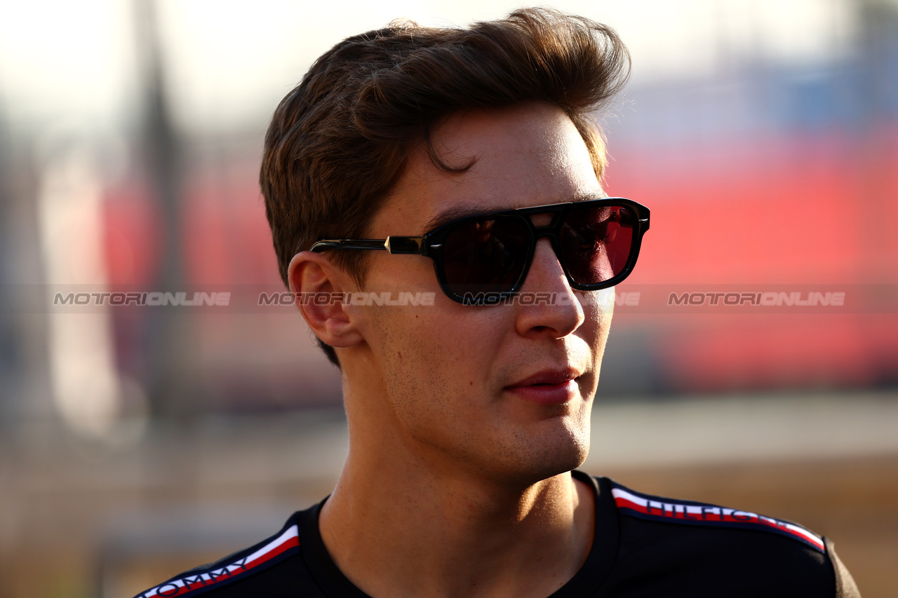 GP BAHRAIN, George Russell (GBR) Mercedes AMG F1.

02.03.2023. Formula 1 World Championship, Rd 1, Bahrain Grand Prix, Sakhir, Bahrain, Preparation Day.

 - www.xpbimages.com, EMail: requests@xpbimages.com © Copyright: Coates / XPB Images