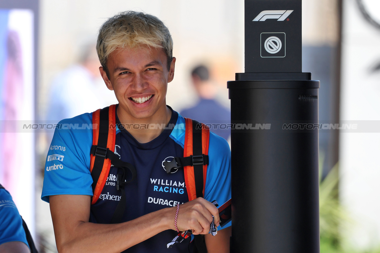 GP BAHRAIN, Alexander Albon (THA) Williams Racing.

02.03.2023. Formula 1 World Championship, Rd 1, Bahrain Grand Prix, Sakhir, Bahrain, Preparation Day.

- www.xpbimages.com, EMail: requests@xpbimages.com © Copyright: Bearne / XPB Images