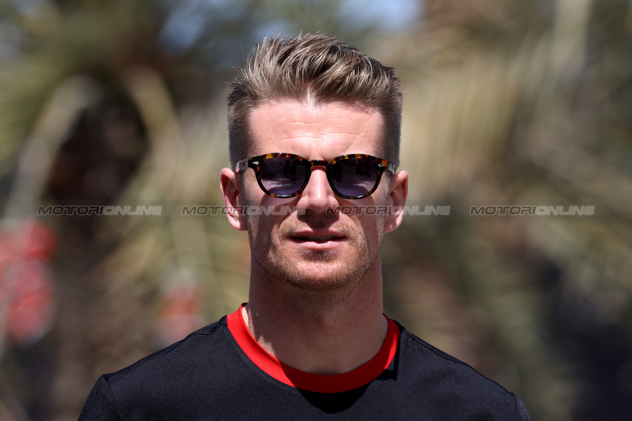 GP BAHRAIN, Nico Hulkenberg (GER) Haas F1 Team.

02.03.2023. Formula 1 World Championship, Rd 1, Bahrain Grand Prix, Sakhir, Bahrain, Preparation Day.

- www.xpbimages.com, EMail: requests@xpbimages.com © Copyright: Bearne / XPB Images