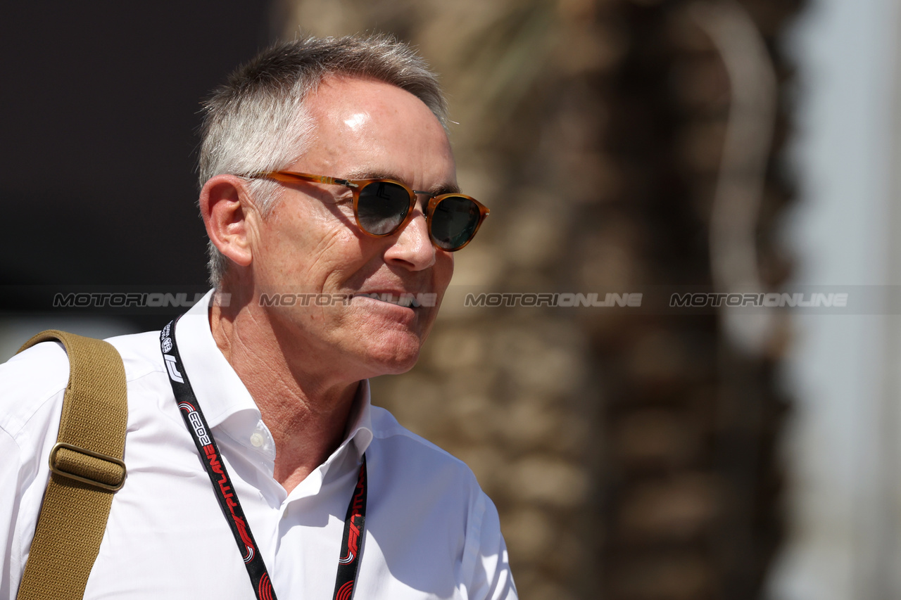 GP BAHRAIN, Martin Whitmarsh (GBR) Aston Martin F1 Team Group Chief Executive Officer.

02.03.2023. Formula 1 World Championship, Rd 1, Bahrain Grand Prix, Sakhir, Bahrain, Preparation Day.

- www.xpbimages.com, EMail: requests@xpbimages.com © Copyright: Bearne / XPB Images