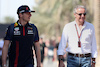 GP BAHRAIN, (L to R): Max Verstappen (NLD) Red Bull Racing with Raymond Vermeulen (NLD) Driver Manager.
02.03.2023. Formula 1 World Championship, Rd 1, Bahrain Grand Prix, Sakhir, Bahrain, Preparation Day.
- www.xpbimages.com, EMail: requests@xpbimages.com © Copyright: Bearne / XPB Images