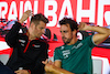 GP BAHRAIN, (L to R): Nico Hulkenberg (GER) Haas F1 Team with Fernando Alonso (ESP) Aston Martin F1 Team in the FIA Press Conference.
02.03.2023. Formula 1 World Championship, Rd 1, Bahrain Grand Prix, Sakhir, Bahrain, Preparation Day.
- www.xpbimages.com, EMail: requests@xpbimages.com © Copyright: XPB Images