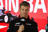GP BAHRAIN, Nico Hulkenberg (GER) Haas F1 Team in the FIA Press Conference.
02.03.2023. Formula 1 World Championship, Rd 1, Bahrain Grand Prix, Sakhir, Bahrain, Preparation Day.
- www.xpbimages.com, EMail: requests@xpbimages.com © Copyright: XPB Images