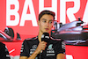 GP BAHRAIN, George Russell (GBR) Mercedes AMG F1 in the FIA Press Conference.
02.03.2023. Formula 1 World Championship, Rd 1, Bahrain Grand Prix, Sakhir, Bahrain, Preparation Day.
- www.xpbimages.com, EMail: requests@xpbimages.com © Copyright: XPB Images