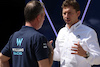 GP BAHRAIN, James Vowles (GBR) Williams Racing Team Principal (Right) with Dave Worner (GBR) Williams Racing Interim Technical Director (Left).
02.03.2023. Formula 1 World Championship, Rd 1, Bahrain Grand Prix, Sakhir, Bahrain, Preparation Day.
- www.xpbimages.com, EMail: requests@xpbimages.com © Copyright: Bearne / XPB Images