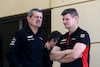 GP BAHRAIN, (L to R): Guenther Steiner (ITA) Haas F1 Team Prinicipal with Thomas Jorgensen (DEN) Haas F1 Team Personal Trainer.
02.03.2023. Formula 1 World Championship, Rd 1, Bahrain Grand Prix, Sakhir, Bahrain, Preparation Day.
- www.xpbimages.com, EMail: requests@xpbimages.com © Copyright: Bearne / XPB Images