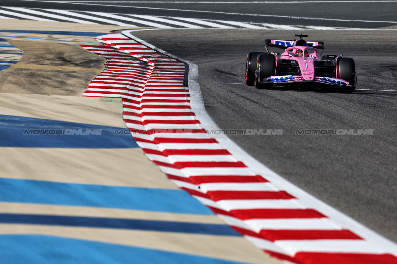 GP BAHRAIN, Esteban Ocon (FRA) Alpine F1 Team A523.

04.03.2023. Formula 1 World Championship, Rd 1, Bahrain Grand Prix, Sakhir, Bahrain, Qualifiche Day.

- www.xpbimages.com, EMail: requests@xpbimages.com © Copyright: Moy / XPB Images