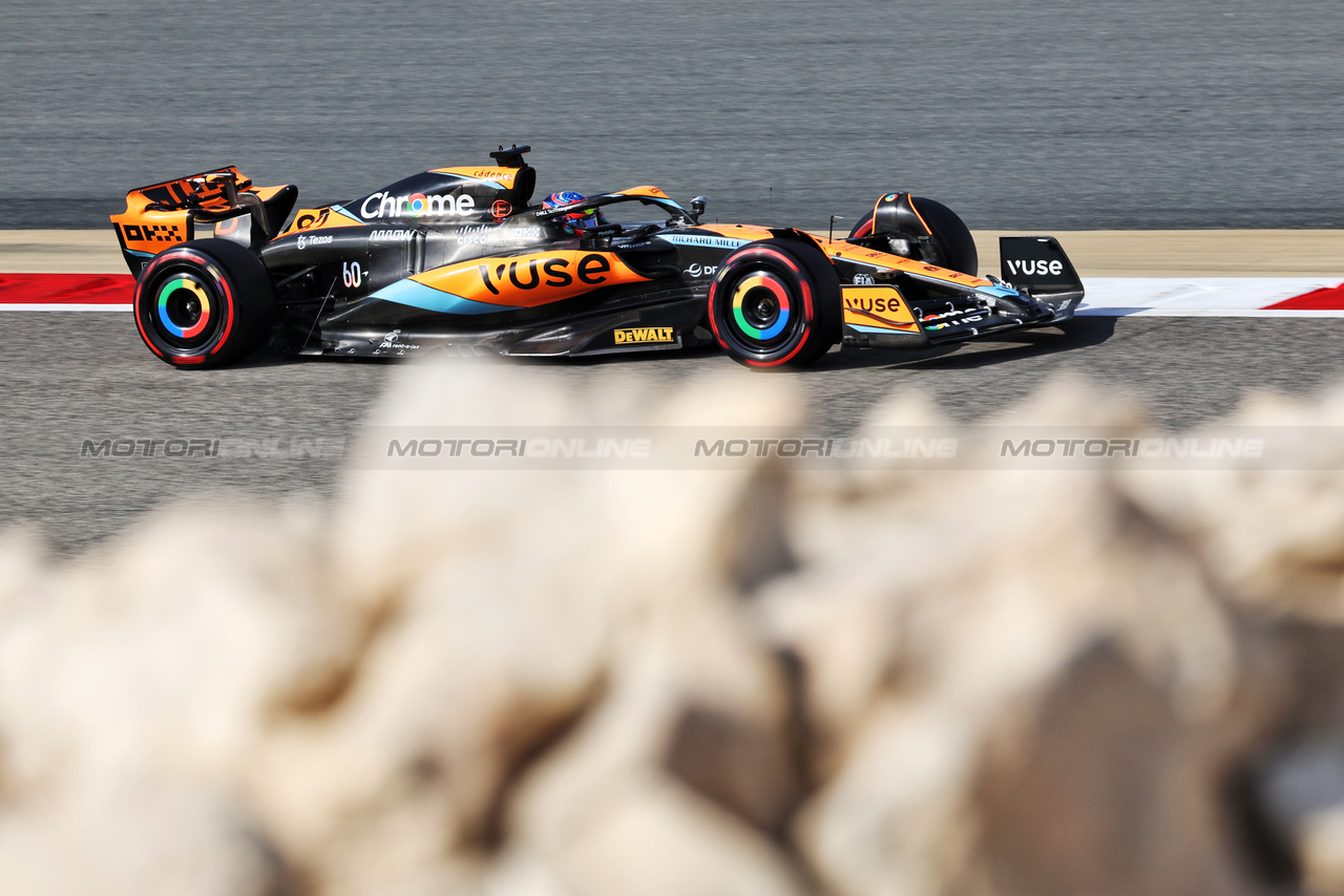 GP BAHRAIN, Oscar Piastri (AUS) McLaren MCL60.

04.03.2023. Formula 1 World Championship, Rd 1, Bahrain Grand Prix, Sakhir, Bahrain, Qualifiche Day.

- www.xpbimages.com, EMail: requests@xpbimages.com © Copyright: Bearne / XPB Images