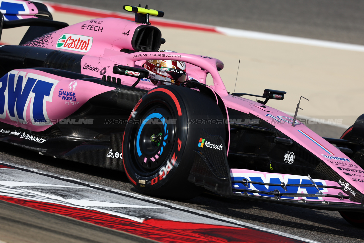 GP BAHRAIN, Pierre Gasly (FRA) Alpine F1 Team A523.

04.03.2023. Formula 1 World Championship, Rd 1, Bahrain Grand Prix, Sakhir, Bahrain, Qualifiche Day.

- www.xpbimages.com, EMail: requests@xpbimages.com © Copyright: Moy / XPB Images