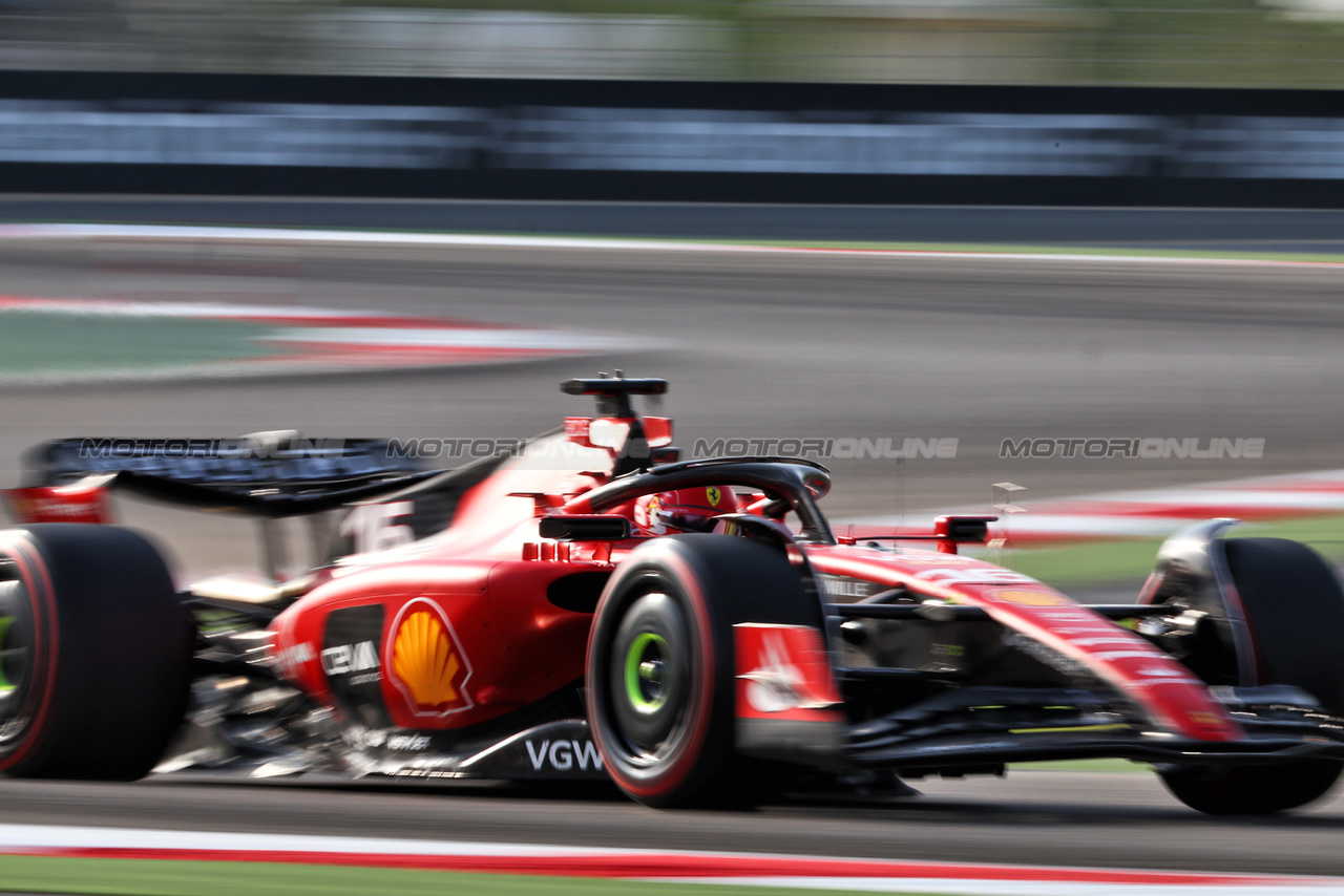 GP BAHRAIN, Charles Leclerc (MON) Ferrari SF-23.

04.03.2023. Formula 1 World Championship, Rd 1, Bahrain Grand Prix, Sakhir, Bahrain, Qualifiche Day.

 - www.xpbimages.com, EMail: requests@xpbimages.com © Copyright: Coates / XPB Images