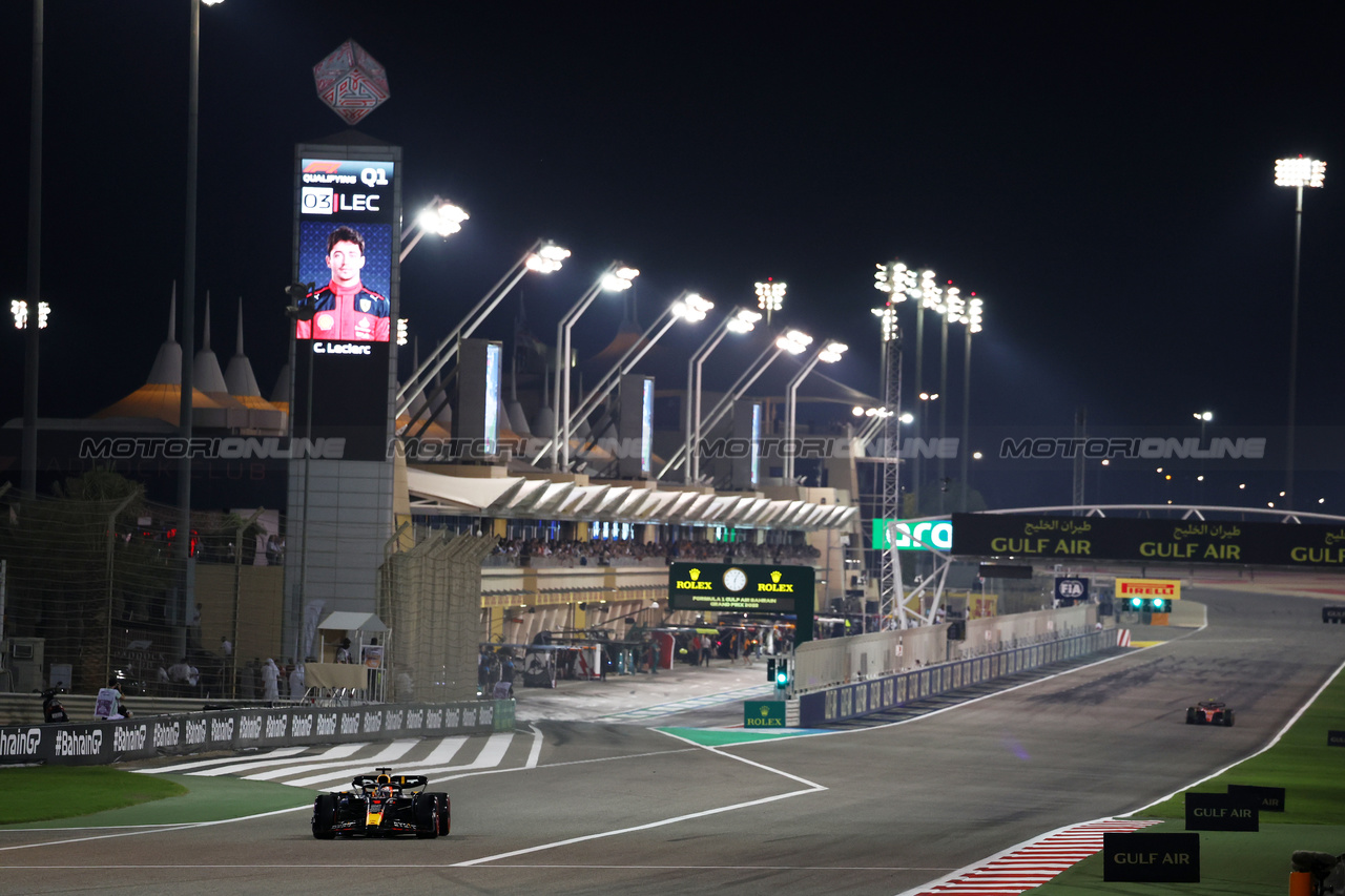 GP BAHRAIN, Max Verstappen (NLD) Red Bull Racing RB19.

04.03.2023. Formula 1 World Championship, Rd 1, Bahrain Grand Prix, Sakhir, Bahrain, Qualifiche Day.

- www.xpbimages.com, EMail: requests@xpbimages.com © Copyright: Moy / XPB Images