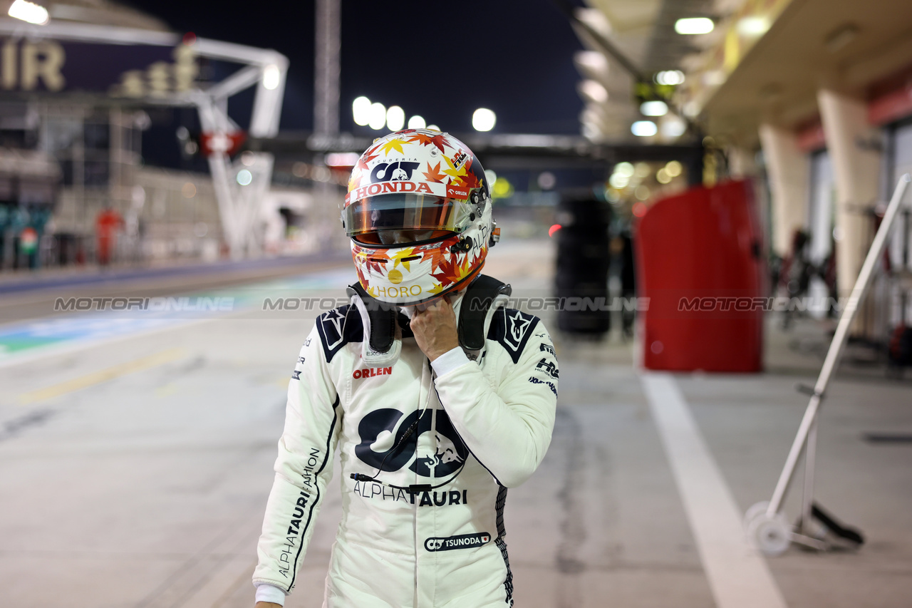 GP BAHRAIN, Yuki Tsunoda (JPN) AlphaTauri.

04.03.2023. Formula 1 World Championship, Rd 1, Bahrain Grand Prix, Sakhir, Bahrain, Qualifiche Day.

- www.xpbimages.com, EMail: requests@xpbimages.com © Copyright: Bearne / XPB Images