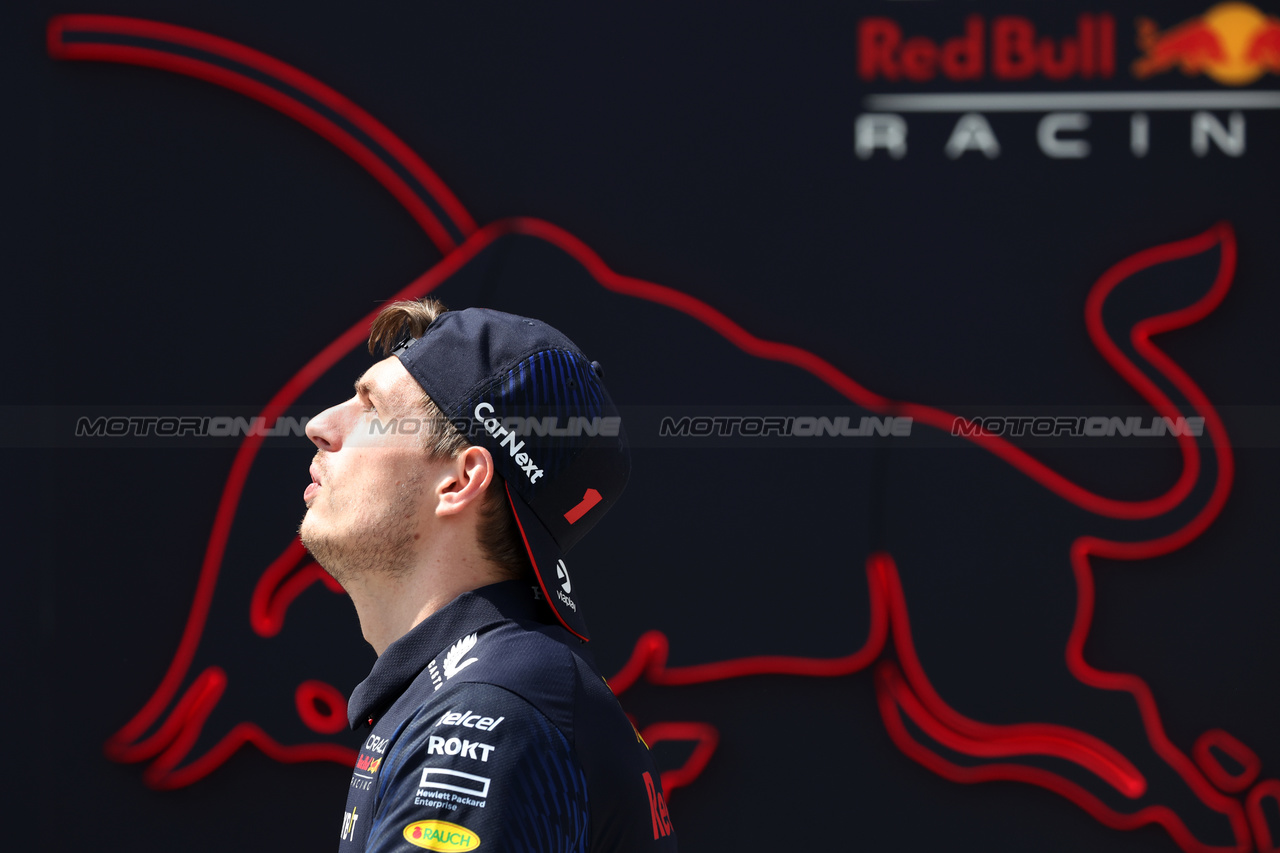 GP BAHRAIN, Max Verstappen (NLD) Red Bull Racing.

04.03.2023. Formula 1 World Championship, Rd 1, Bahrain Grand Prix, Sakhir, Bahrain, Qualifiche Day.

- www.xpbimages.com, EMail: requests@xpbimages.com © Copyright: Bearne / XPB Images