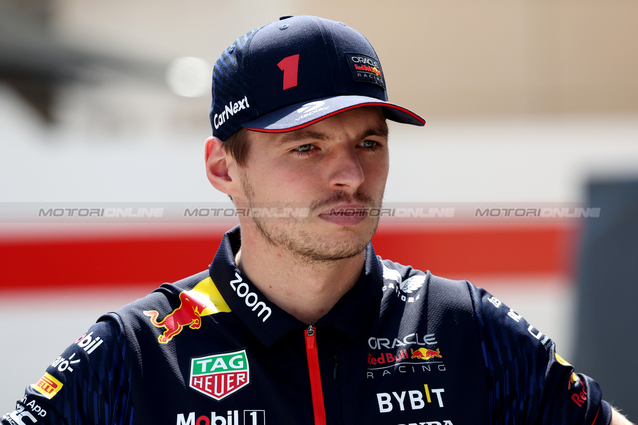 GP BAHRAIN, Max Verstappen (NLD) Red Bull Racing.

04.03.2023. Formula 1 World Championship, Rd 1, Bahrain Grand Prix, Sakhir, Bahrain, Qualifiche Day.

- www.xpbimages.com, EMail: requests@xpbimages.com © Copyright: Bearne / XPB Images