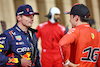 GP BAHRAIN, (L to R): Max Verstappen (NLD) Red Bull Racing in qualifying parc ferme with Charles Leclerc (MON) Ferrari.
04.03.2023. Formula 1 World Championship, Rd 1, Bahrain Grand Prix, Sakhir, Bahrain, Qualifiche Day.
- www.xpbimages.com, EMail: requests@xpbimages.com © Copyright: Batchelor / XPB Images