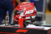 GP BAHRAIN, The helmet of Charles Leclerc (MON) Ferrari in parc ferme.
04.03.2023. Formula 1 World Championship, Rd 1, Bahrain Grand Prix, Sakhir, Bahrain, Qualifiche Day.
- www.xpbimages.com, EMail: requests@xpbimages.com © Copyright: Batchelor / XPB Images