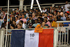 GP BAHRAIN, Circuit Atmosfera - fans in the grandstand, a flag for Pierre Gasly (FRA) Alpine F1 Team e support for Lando Norris (GBR) McLaren.
04.03.2023. Formula 1 World Championship, Rd 1, Bahrain Grand Prix, Sakhir, Bahrain, Qualifiche Day.
- www.xpbimages.com, EMail: requests@xpbimages.com © Copyright: Moy / XPB Images