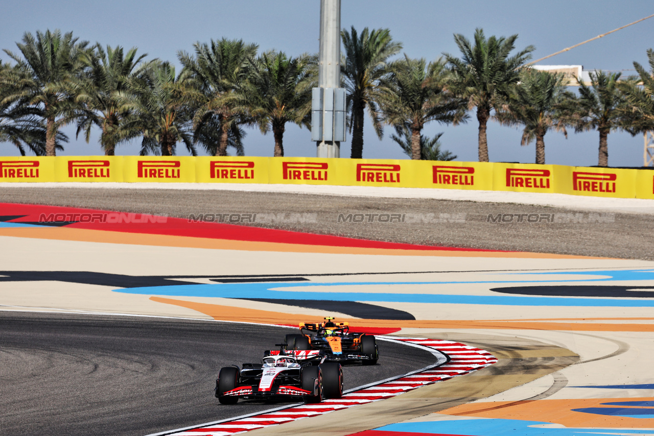 GP BAHRAIN, Kevin Magnussen (DEN) Haas VF-23.

03.03.2023. Formula 1 World Championship, Rd 1, Bahrain Grand Prix, Sakhir, Bahrain, Practice Day

- www.xpbimages.com, EMail: requests@xpbimages.com © Copyright: Moy / XPB Images