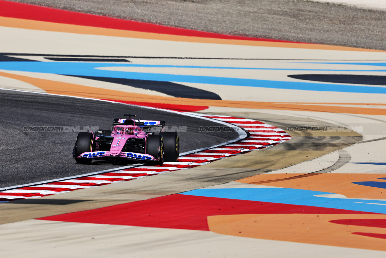 GP BAHRAIN, Esteban Ocon (FRA) Alpine F1 Team A523.

03.03.2023. Formula 1 World Championship, Rd 1, Bahrain Grand Prix, Sakhir, Bahrain, Practice Day

- www.xpbimages.com, EMail: requests@xpbimages.com © Copyright: Moy / XPB Images