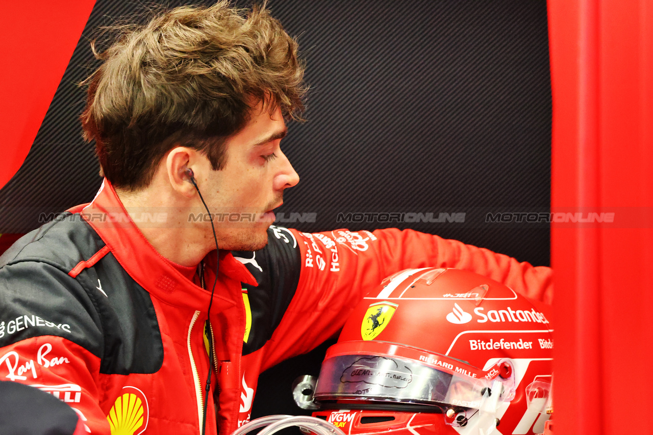 GP BAHRAIN, Charles Leclerc (MON) Ferrari.

03.03.2023. Formula 1 World Championship, Rd 1, Bahrain Grand Prix, Sakhir, Bahrain, Practice Day

- www.xpbimages.com, EMail: requests@xpbimages.com © Copyright: Batchelor / XPB Images