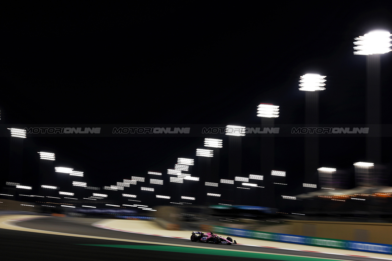 GP BAHRAIN, Esteban Ocon (FRA) Alpine F1 Team A523.

03.03.2023. Formula 1 World Championship, Rd 1, Bahrain Grand Prix, Sakhir, Bahrain, Practice Day

- www.xpbimages.com, EMail: requests@xpbimages.com © Copyright: Moy / XPB Images