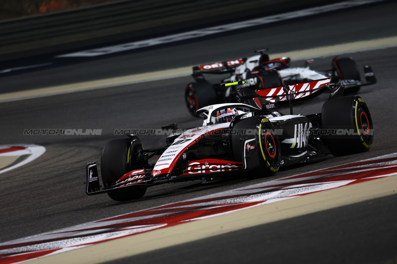 GP BAHRAIN, Nico Hulkenberg (GER) Haas VF-23.

03.03.2023. Formula 1 World Championship, Rd 1, Bahrain Grand Prix, Sakhir, Bahrain, Practice Day

- www.xpbimages.com, EMail: requests@xpbimages.com © Copyright: Moy / XPB Images