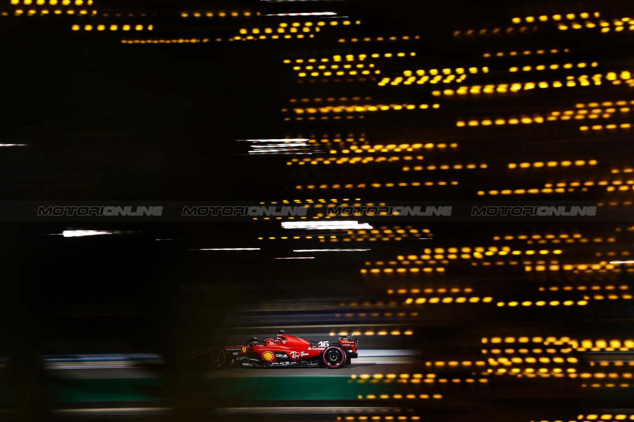 GP BAHRAIN, Charles Leclerc (FRA), Ferrari 
03.03.2023. Formula 1 World Championship, Rd 1, Bahrain Grand Prix, Sakhir, Bahrain, Practice Day
- www.xpbimages.com, EMail: requests@xpbimages.com ¬© Copyright: Charniaux / XPB Images