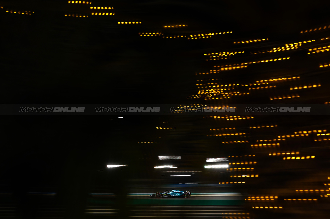 GP BAHRAIN, Lance Stroll (CDN), Aston Martin F1 Team 
03.03.2023. Formula 1 World Championship, Rd 1, Bahrain Grand Prix, Sakhir, Bahrain, Practice Day
- www.xpbimages.com, EMail: requests@xpbimages.com ¬© Copyright: Charniaux / XPB Images