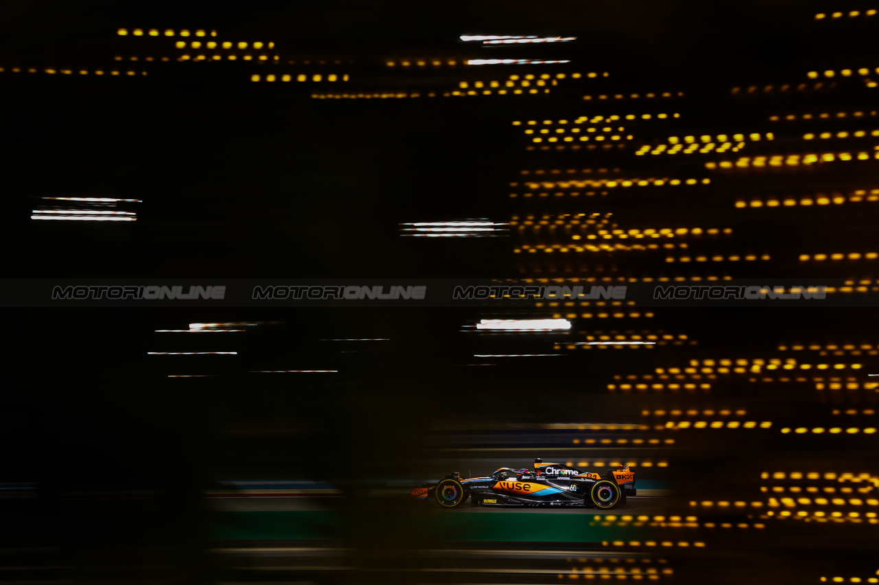 GP BAHRAIN, Oscar Piastri (AUS), McLaren 
03.03.2023. Formula 1 World Championship, Rd 1, Bahrain Grand Prix, Sakhir, Bahrain, Practice Day
- www.xpbimages.com, EMail: requests@xpbimages.com ¬© Copyright: Charniaux / XPB Images
