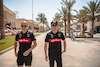 GP BAHRAIN, (L to R): Valtteri Bottas (FIN) Alfa Romeo F1 Team with team mate Zhou Guanyu (CHN) Alfa Romeo F1 Team.
03.03.2023. Formula 1 World Championship, Rd 1, Bahrain Grand Prix, Sakhir, Bahrain, Practice Day
- www.xpbimages.com, EMail: requests@xpbimages.com © Copyright: Bearne / XPB Images