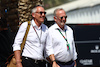 GP BAHRAIN, (L to R): Martin Whitmarsh (GBR) Aston Martin F1 Team Group Chief Executive Officer with Didier Coton (BEL) Driver Manager. 
03.03.2023. Formula 1 World Championship, Rd 1, Bahrain Grand Prix, Sakhir, Bahrain, Practice Day
- www.xpbimages.com, EMail: requests@xpbimages.com © Copyright: Batchelor / XPB Images