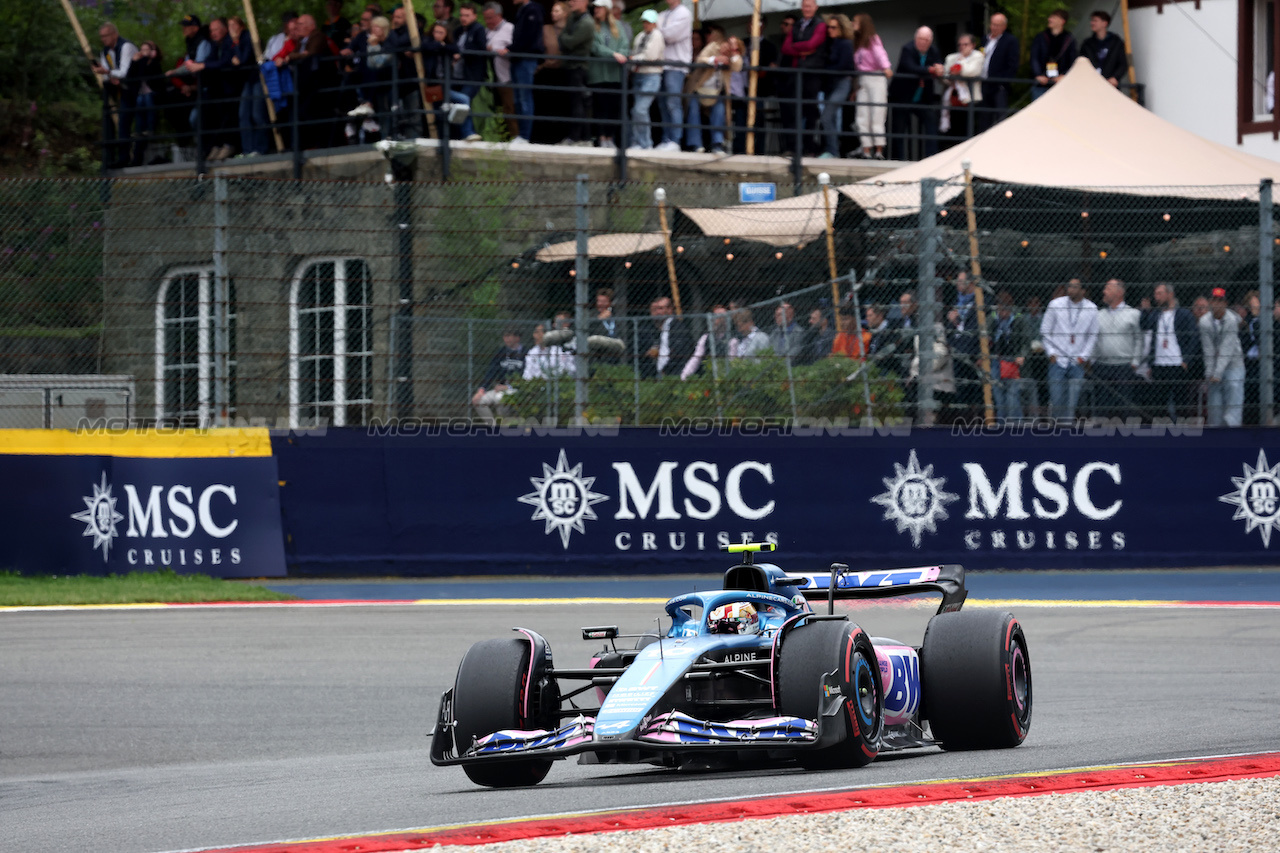 GP BELGIO, Pierre Gasly (FRA) Alpine F1 Team A523.
30.07.2023. Formula 1 World Championship, Rd 13, Belgian Grand Prix, Spa Francorchamps, Belgium, Gara Day.
- www.xpbimages.com, EMail: requests@xpbimages.com © Copyright: Bearne / XPB Images