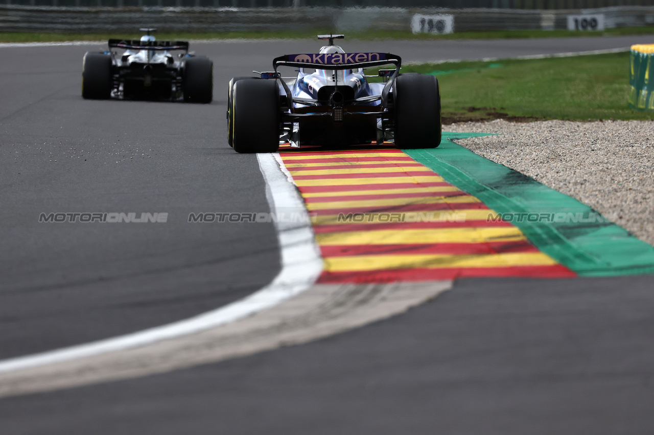 GP BELGIO, Alexander Albon (THA) Williams Racing FW45.
30.07.2023. Formula 1 World Championship, Rd 13, Belgian Grand Prix, Spa Francorchamps, Belgium, Gara Day.
- www.xpbimages.com, EMail: requests@xpbimages.com © Copyright: Moy / XPB Images