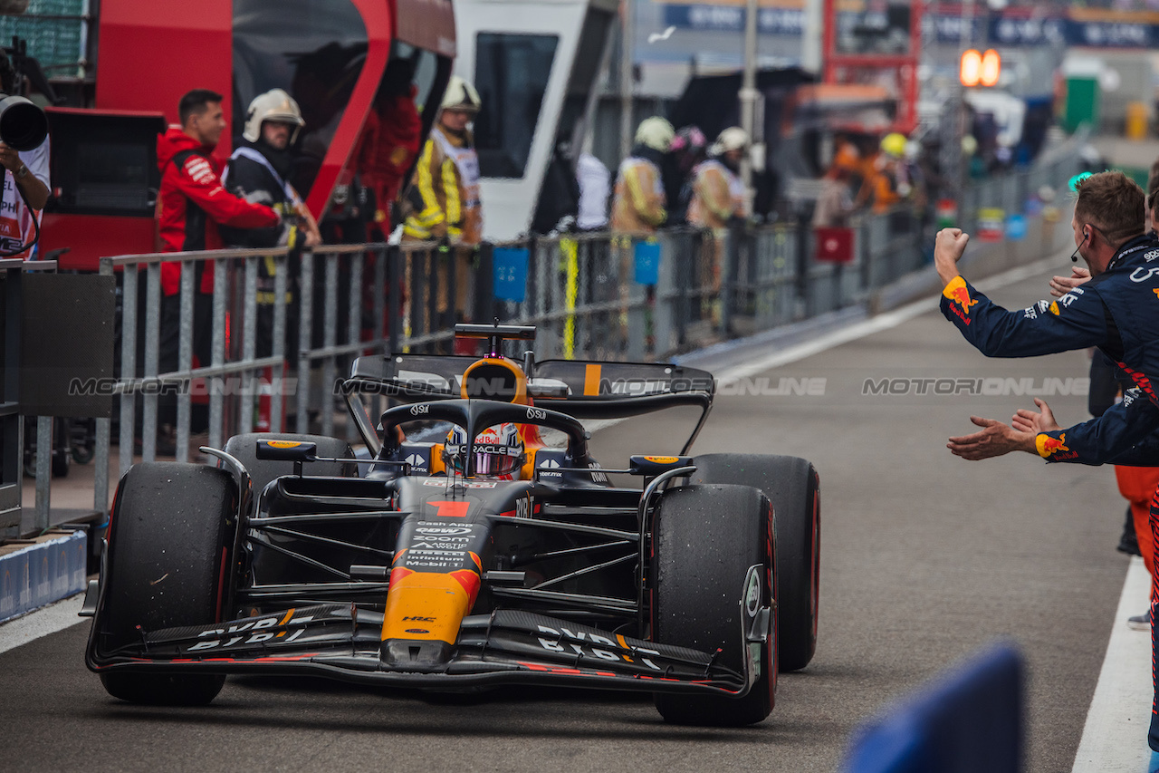 GP BELGIO, Gara winner Max Verstappen (NLD) Red Bull Racing RB19 in parc ferme.
30.07.2023. Formula 1 World Championship, Rd 13, Belgian Grand Prix, Spa Francorchamps, Belgium, Gara Day.
- www.xpbimages.com, EMail: requests@xpbimages.com © Copyright: Bearne / XPB Images