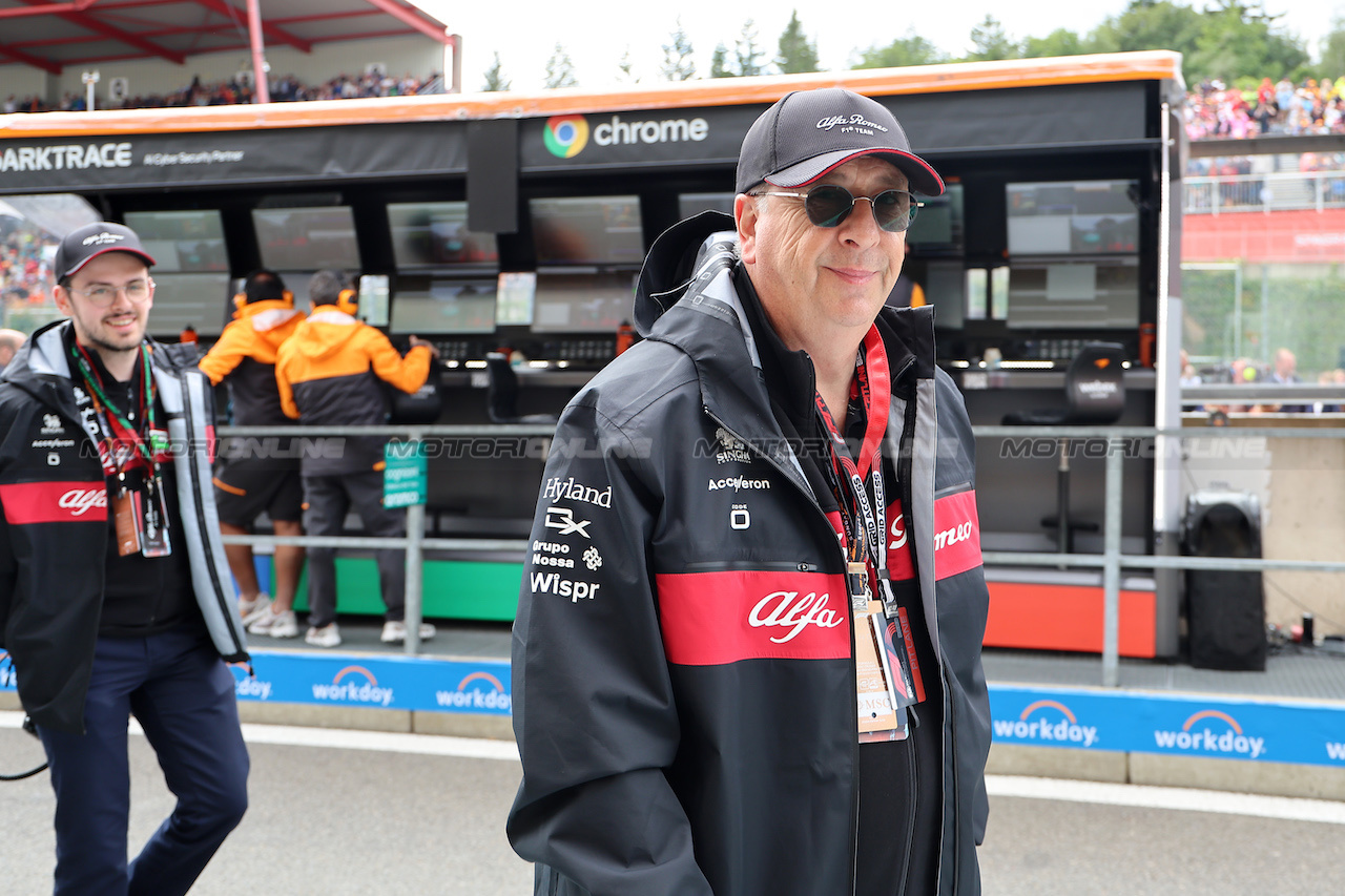 GP BELGIO, Jean-Philippe Imparato (FRA) Alfa Romeo Brand Chief Executive Officer.
30.07.2023. Formula 1 World Championship, Rd 13, Belgian Grand Prix, Spa Francorchamps, Belgium, Gara Day.
- www.xpbimages.com, EMail: requests@xpbimages.com © Copyright: XPB Images
