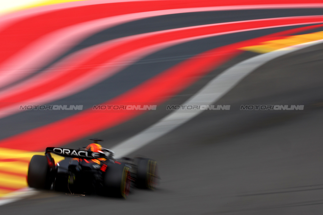 GP BELGIO, Max Verstappen (NLD) Red Bull Racing RB19.
30.07.2023. Formula 1 World Championship, Rd 13, Belgian Grand Prix, Spa Francorchamps, Belgium, Gara Day.
 - www.xpbimages.com, EMail: requests@xpbimages.com © Copyright: Coates / XPB Images