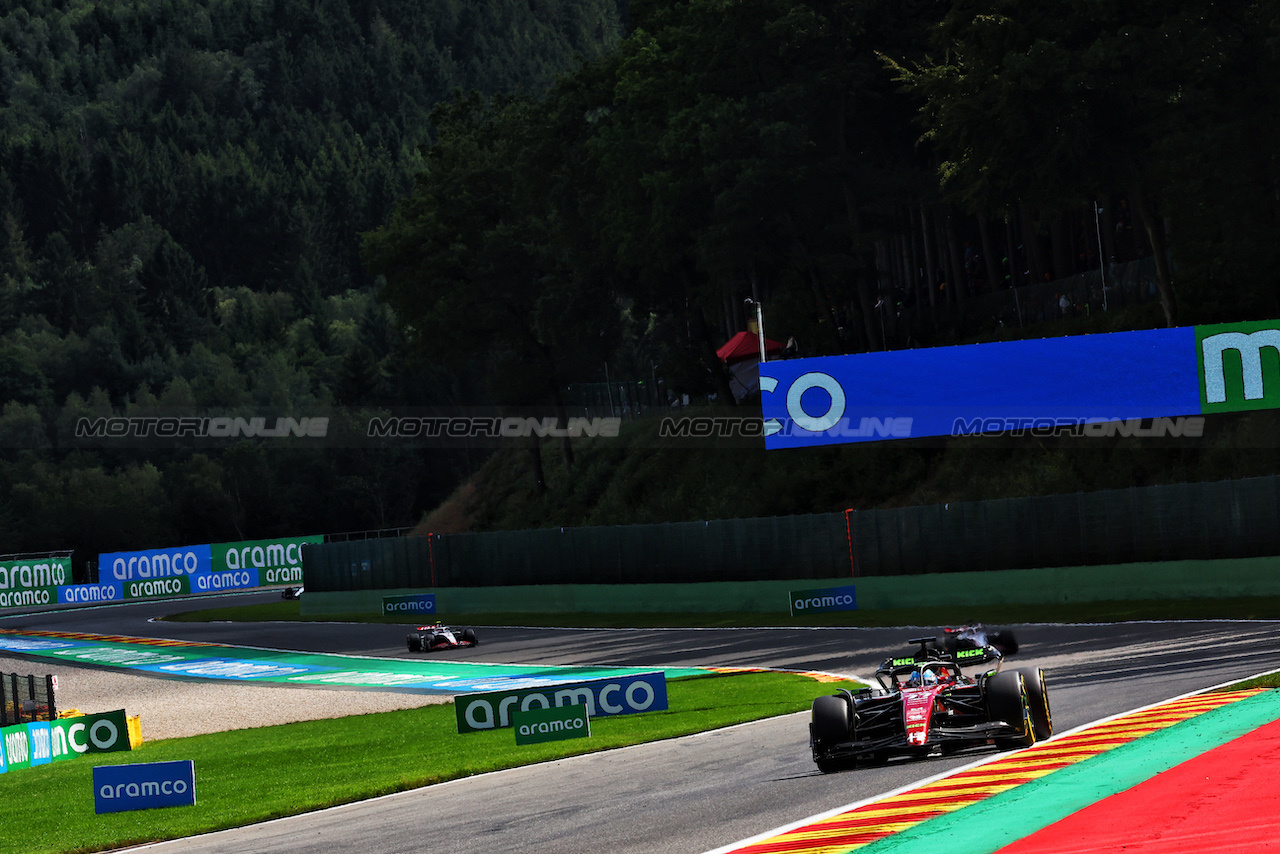 GP BELGIO, Valtteri Bottas (FIN) Alfa Romeo F1 Team C43.
30.07.2023. Formula 1 World Championship, Rd 13, Belgian Grand Prix, Spa Francorchamps, Belgium, Gara Day.
 - www.xpbimages.com, EMail: requests@xpbimages.com © Copyright: Coates / XPB Images