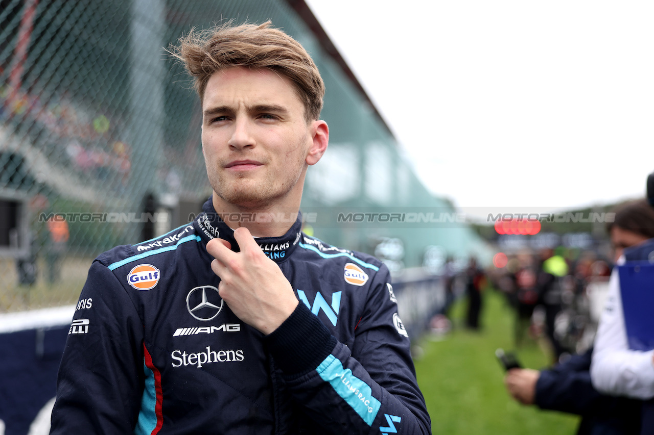 GP BELGIO, Logan Sargeant (USA) Williams Racing on the grid.
30.07.2023. Formula 1 World Championship, Rd 13, Belgian Grand Prix, Spa Francorchamps, Belgium, Gara Day.
- www.xpbimages.com, EMail: requests@xpbimages.com © Copyright: Bearne / XPB Images