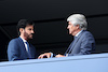 GP BELGIO, (L to R): Mohammed Bin Sulayem (UAE) FIA President with Jorge Viegas (ESP) FIM President.
30.07.2023. Formula 1 World Championship, Rd 13, Belgian Grand Prix, Spa Francorchamps, Belgium, Gara Day.
- www.xpbimages.com, EMail: requests@xpbimages.com © Copyright: Moy / XPB Images
