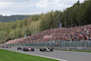 GP BELGIO, Charles Leclerc (MON) Ferrari SF-23 e Sergio Perez (MEX) Red Bull Racing RB19 battle at the partenza of the race.
30.07.2023. Formula 1 World Championship, Rd 13, Belgian Grand Prix, Spa Francorchamps, Belgium, Gara Day.
 - www.xpbimages.com, EMail: requests@xpbimages.com © Copyright: Rew / XPB Images
