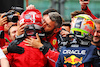 GP BELGIO, Charles Leclerc (MON) Ferrari celebrates his third position in parc ferme with the team.
30.07.2023. Formula 1 World Championship, Rd 13, Belgian Grand Prix, Spa Francorchamps, Belgium, Gara Day.
- www.xpbimages.com, EMail: requests@xpbimages.com © Copyright: Batchelor / XPB Images