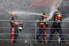 GP BELGIO, The podium (L to R): Greg Reeson (GBR) Red Bull Racing Tyre Technician; Sergio Perez (MEX) Red Bull Racing, second; Max Verstappen (NLD) Red Bull Racing, vincitore.
30.07.2023. Formula 1 World Championship, Rd 13, Belgian Grand Prix, Spa Francorchamps, Belgium, Gara Day. - www.xpbimages.com, EMail: requests@xpbimages.com © Copyright: Batchelor / XPB Images