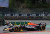 GP BELGIO, Sergio Perez (MEX) Red Bull Racing RB19 as team mate Max Verstappen (NLD) Red Bull Racing RB19 leaves the pits.
30.07.2023. Formula 1 World Championship, Rd 13, Belgian Grand Prix, Spa Francorchamps, Belgium, Gara Day.
- www.xpbimages.com, EMail: requests@xpbimages.com © Copyright: Bearne / XPB Images
